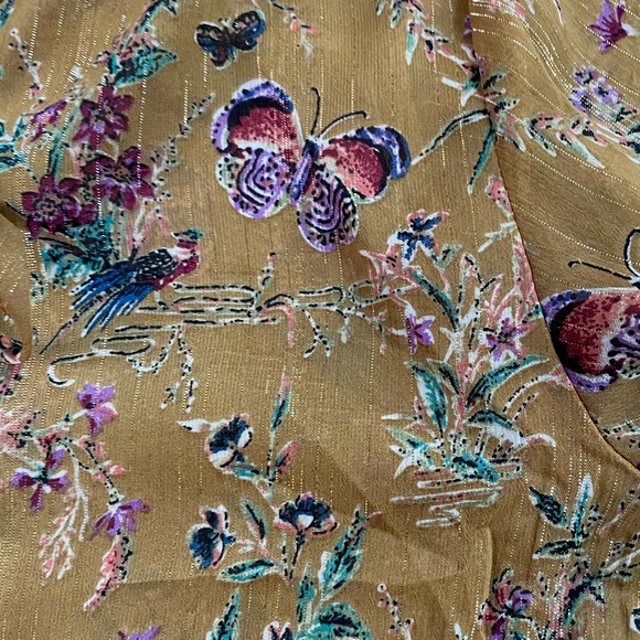 LOVERICHE Sheer Butterfly Blouse - Picture 7 of 9